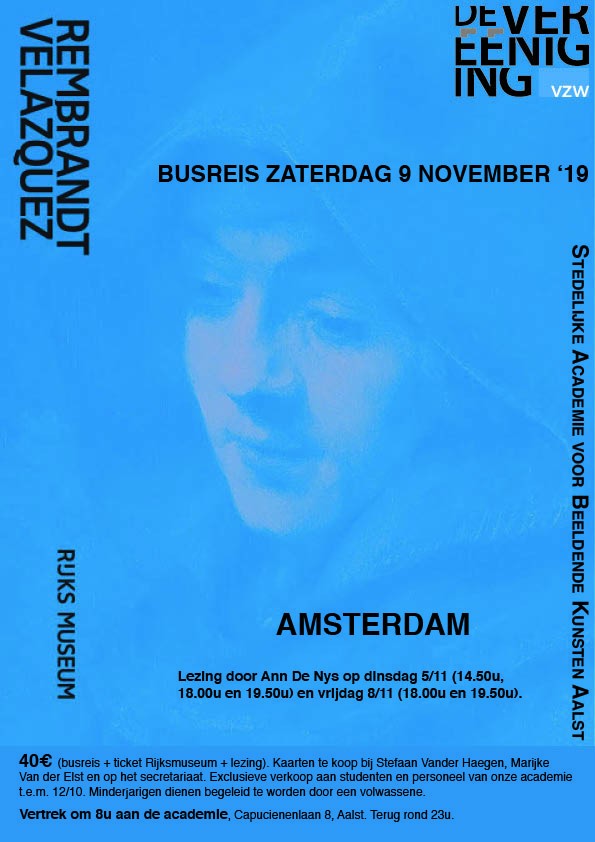 Busreis 9 november '19  Rijksmuseum Amsterdam Rembrandt/Velazquez