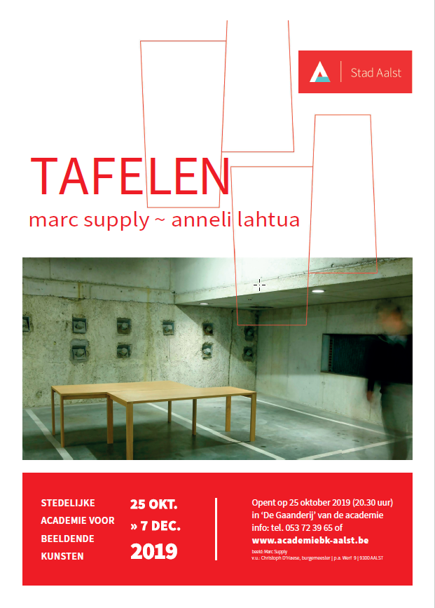 Nieuwe tentoonstelling: Tafelen