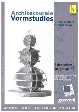 Tentoonstelling / Achitecturale Vormstudies